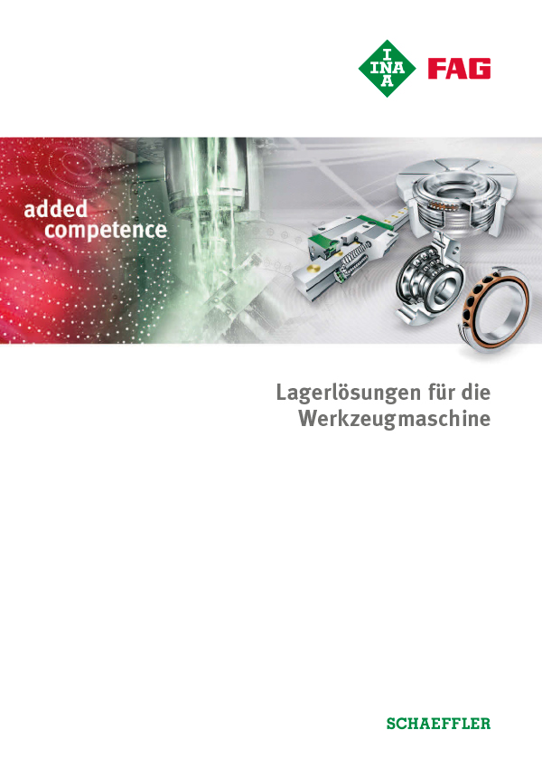 Lagerlösungen für die Werkzeugmaschine