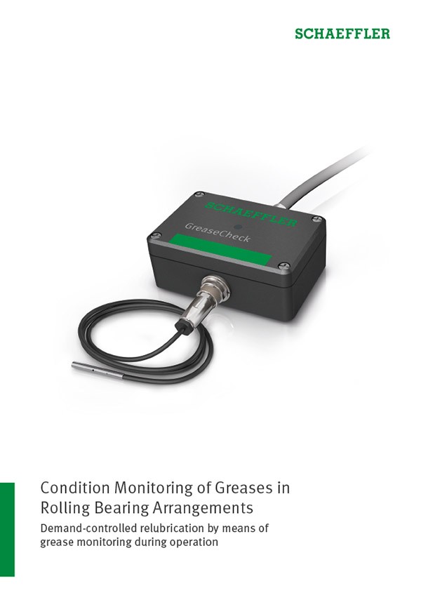 Lubricant supply monitoring Schaeffler