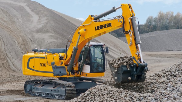 Baumaschinen wie beispielsweise Raupenbagger stellen unterschiedlichste Anforderungen an die eingesetzten Lager.