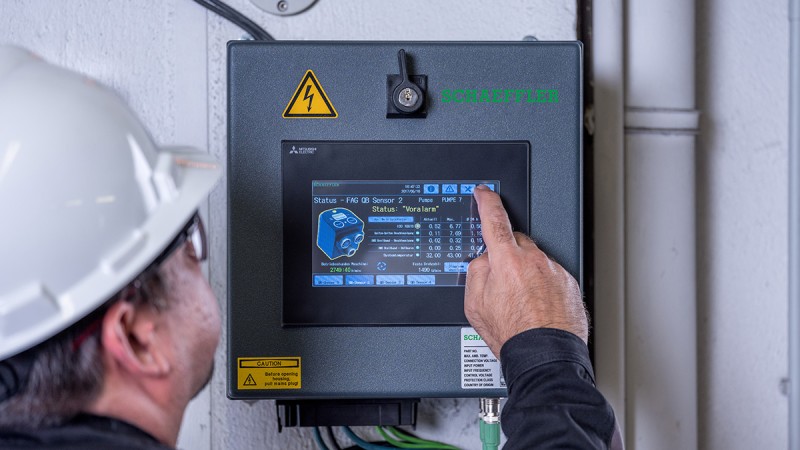 Als vorkonfiguriertes Plug-and-Play-System erfordert der SmartQB keinerlei Vorkenntnisse im Bereich Condition Monitoring.