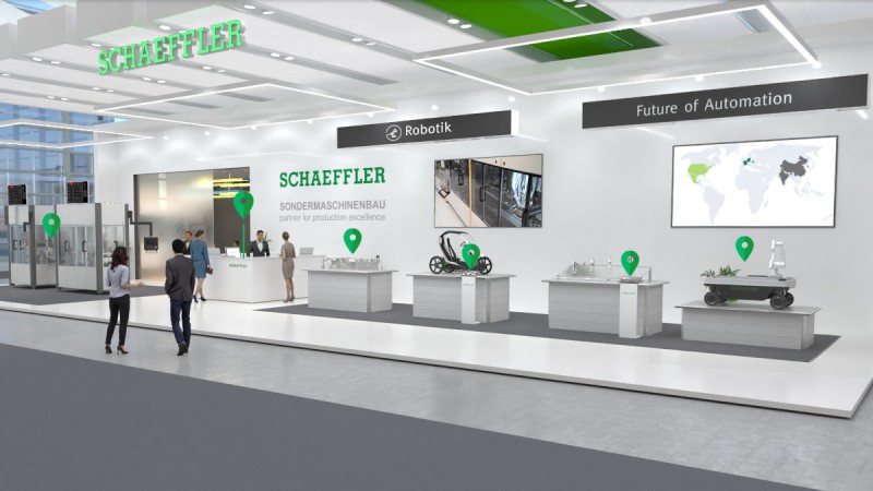 Schaeffler Sondermaschinenbau: digitaler Showroom